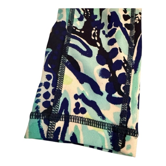 Lilly Pulitzer Navy Crash the Bash Luxletic Weekender Legging and Kai Tank S XS - Picture 7 of 16
